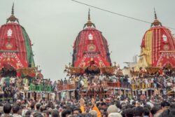 Odisha: Lakhs of Devotees Participate in Lord Jagannath's Return Rath Yatra in Puri