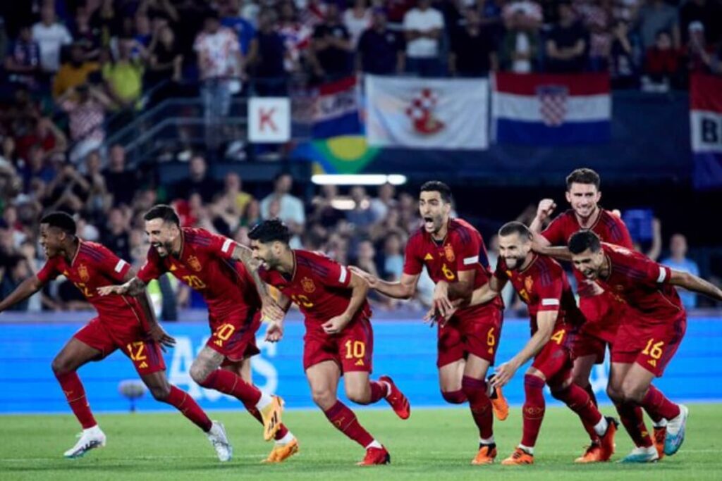 Spain Snatch Nations League Glory with Shoot-Out Win Against Croatia