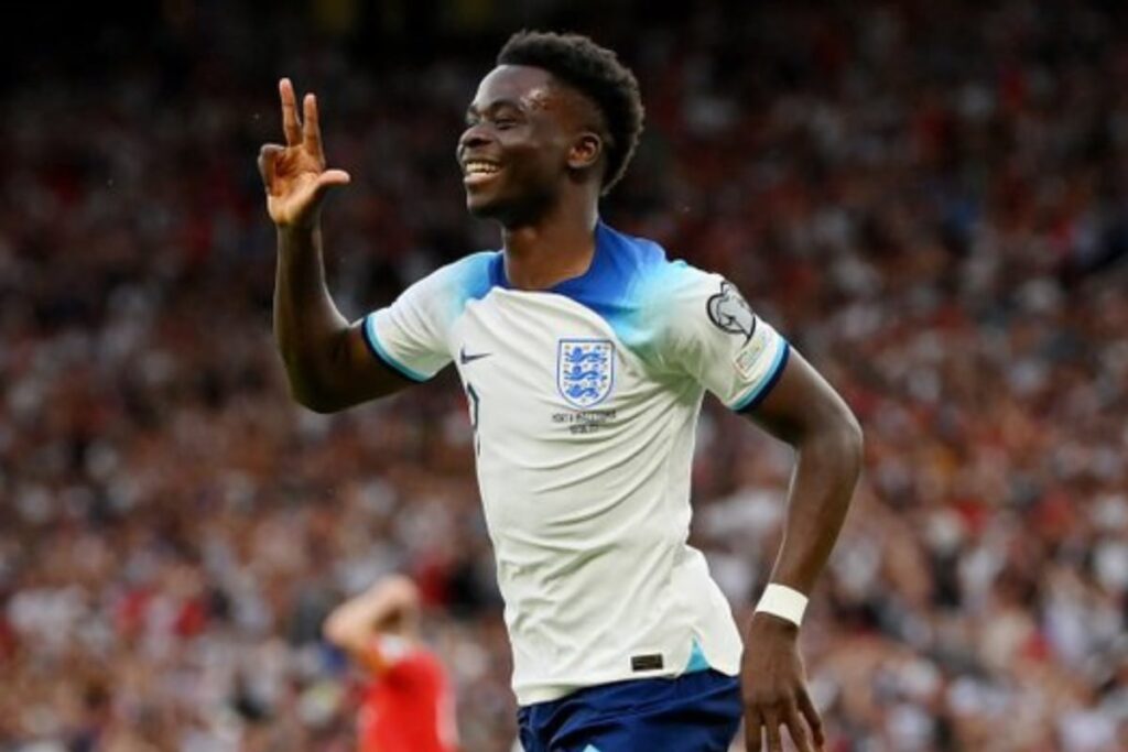 Euro 2024: Bukayo Saka Scores Hat-Trick as England Thrashes North Macedonia