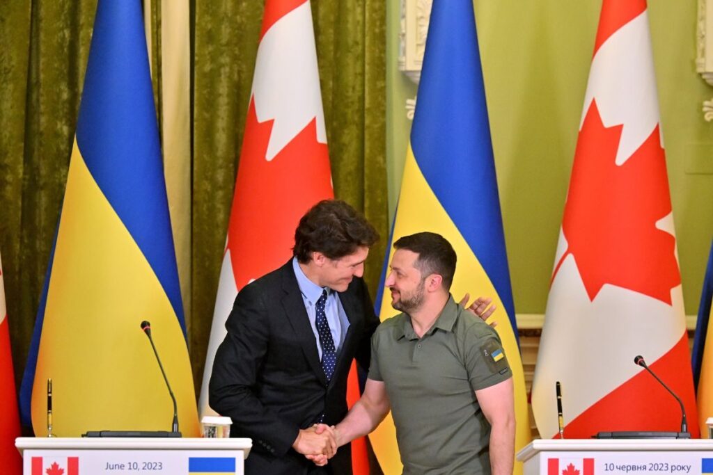 Canada's PM Justin Trudeau Makes Surprise Visit to Ukraine, Zelensky Says Counteroffensive 'Taking Place'