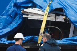 Titanic Submersible Wreck Brought Ashore in Recovery Operation in Canada | Photos