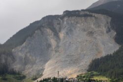 Images Show How a Massive Rockslide Misses Swiss Village 'By a Hair'