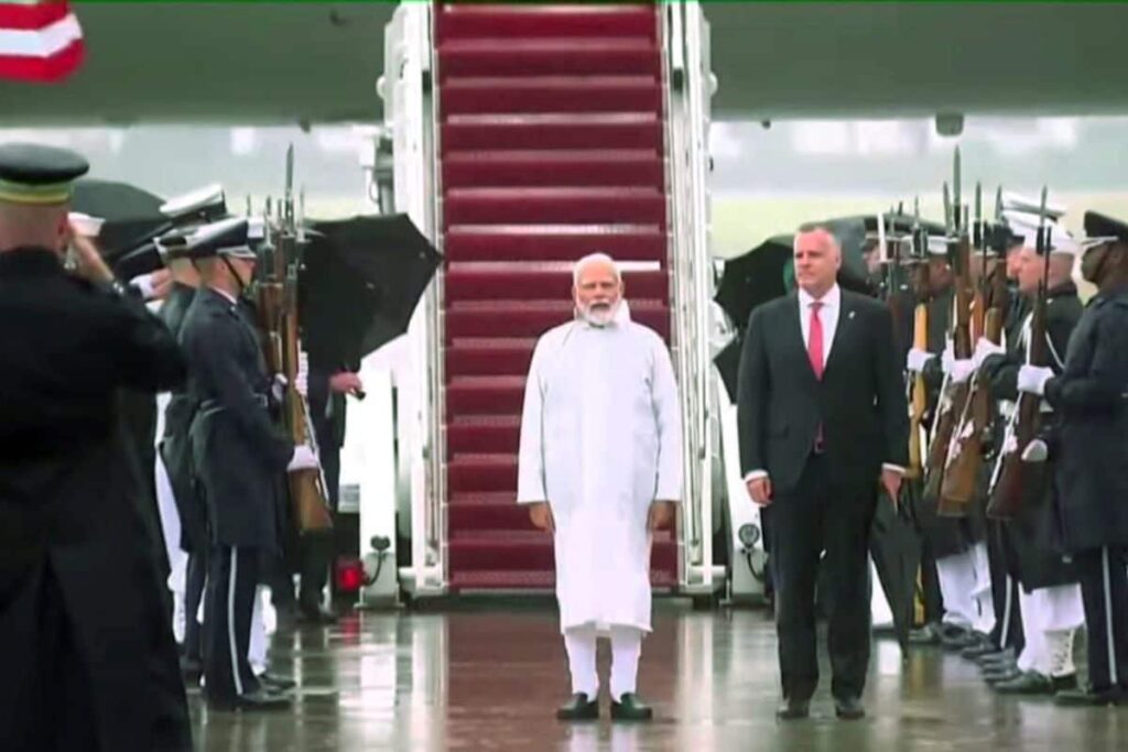 PM Modi in US LIVE Updates: PM Meets First Lady, Says Indo-US Ties Will be Inclusive; Meeting with Joe Biden Next