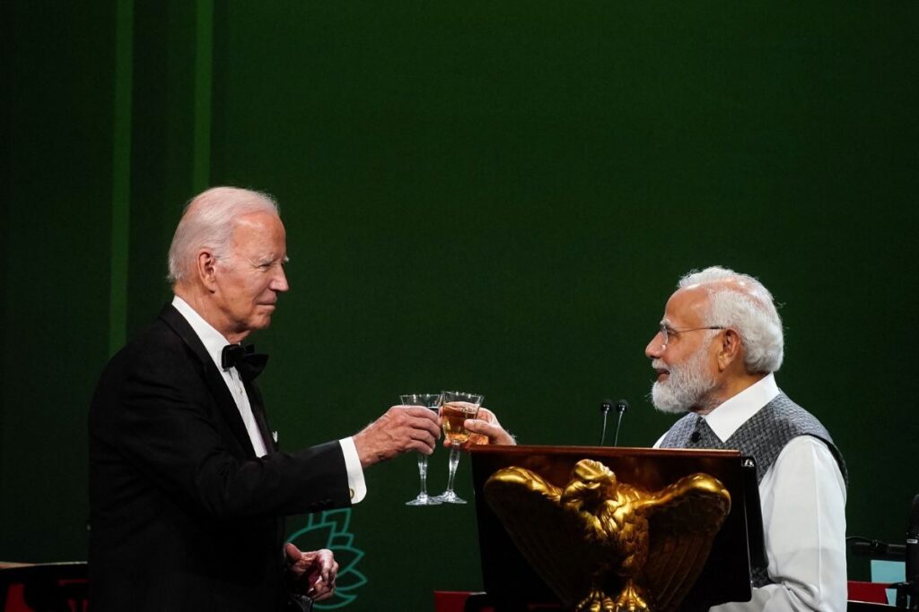 'Toast Without Alcohol With Left Hand...': US President Joe Biden Jokes in Company of PM Modi