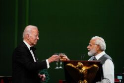 'Toast Without Alcohol With Left Hand...': US President Joe Biden Jokes in Company of PM Modi