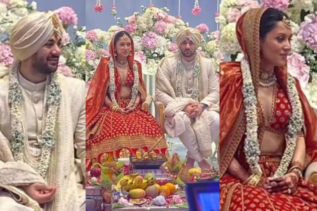 Karan Deol and Drisha Acharya Look Picture Perfect in First Photographs From Their Wedding