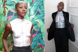 Lupita Nyong’o Sports a Striking Silver Breastplate Sculpted From Her Body, Says ‘It’s an Act of Resistance and Celebration'