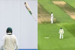 WATCH: Usman Khawaja Throws His Bat Up in the Air to Celebrate His First Test Hundred in England