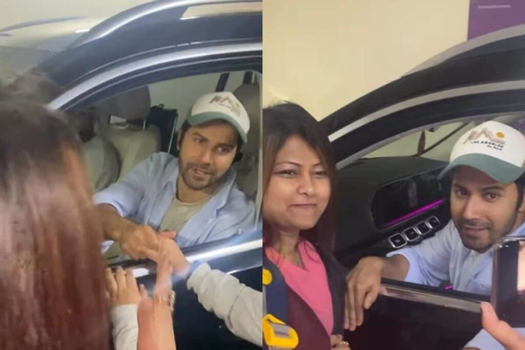 Varun Dhawan Returns from Serbia After Citadel India Shoot, Poses for Selfie With Young Fan; Watch