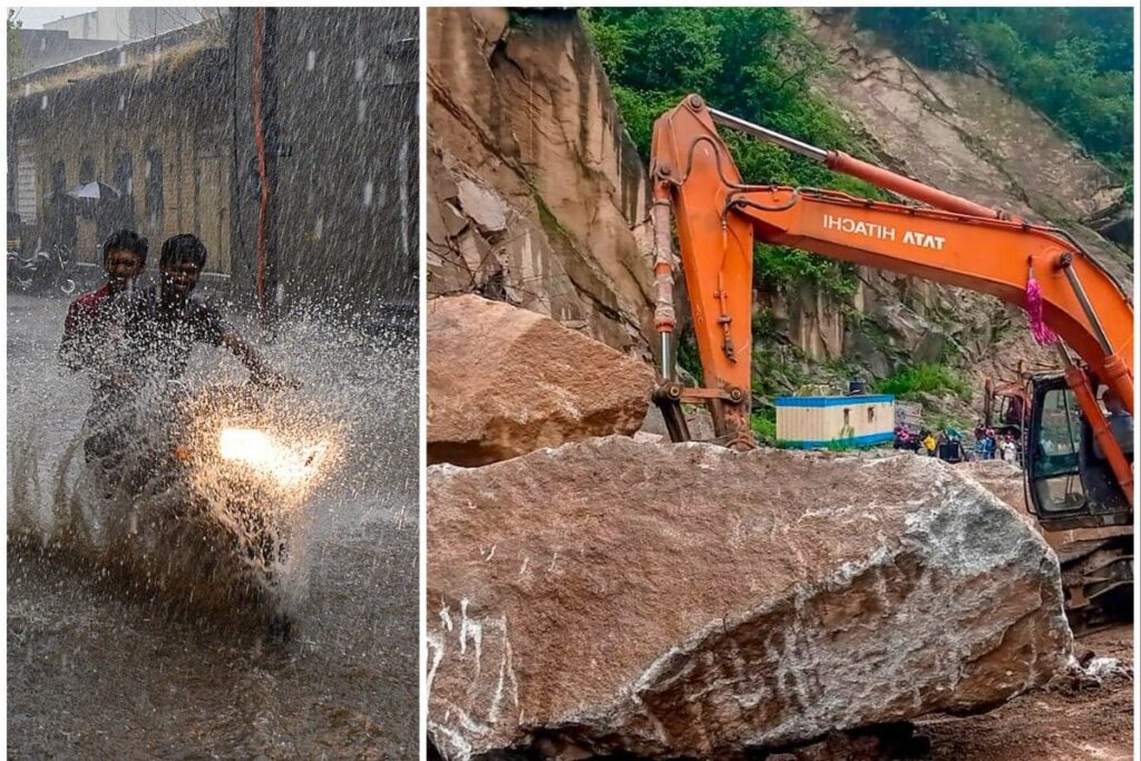 News18 Afternoon Digest | Rain News LIVE: Mumbai Rains Intensify, Netizens Say It's 'Crazy'; Waterlogging in Kolkata & Other Top Stories