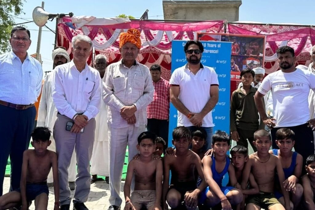 WSF Revolutionising Athlete Training Again: Wrestling Mats Installed Under Project Wings