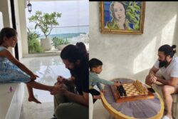 Father's Day: Yash Paints Daughter Ayra's Nails; Plays Chess With His Son Yatharv; Check It Out