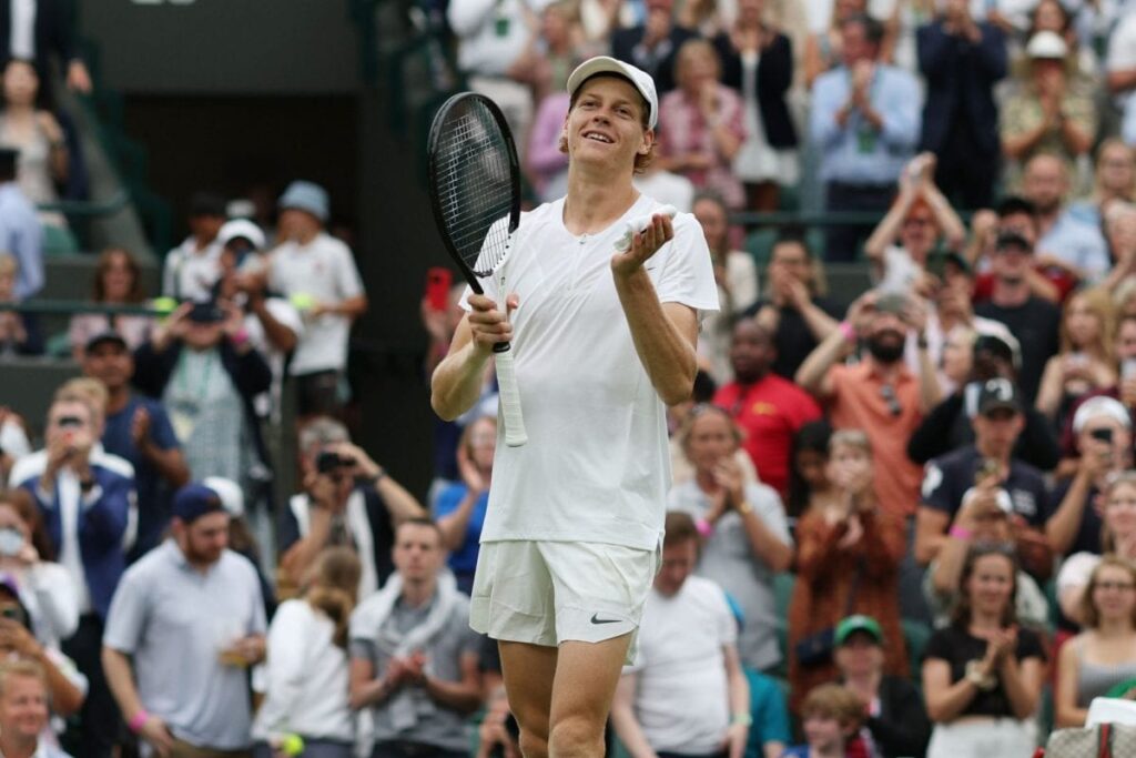 Wimbledon 2023: Jannik Sinner Puts Away Safiullin To Reach His First Grand Slam SF