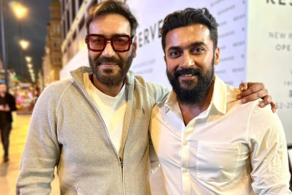 Ajay Devgn Wishes Suriya On His 48th Birthday With A Classy Picture; Check It Out