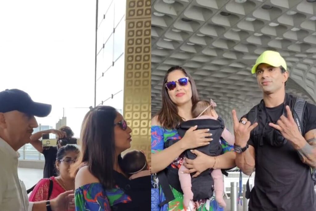 Here's What Happened When Anupam Kher Met Bipasha Basu's Daughter Devi At Airport; Watch
