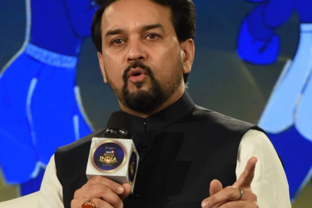 Anurag Thakur Meets Shikhar Dhawan, Aman Gupta as Part of BJP's Outreach Efforts
