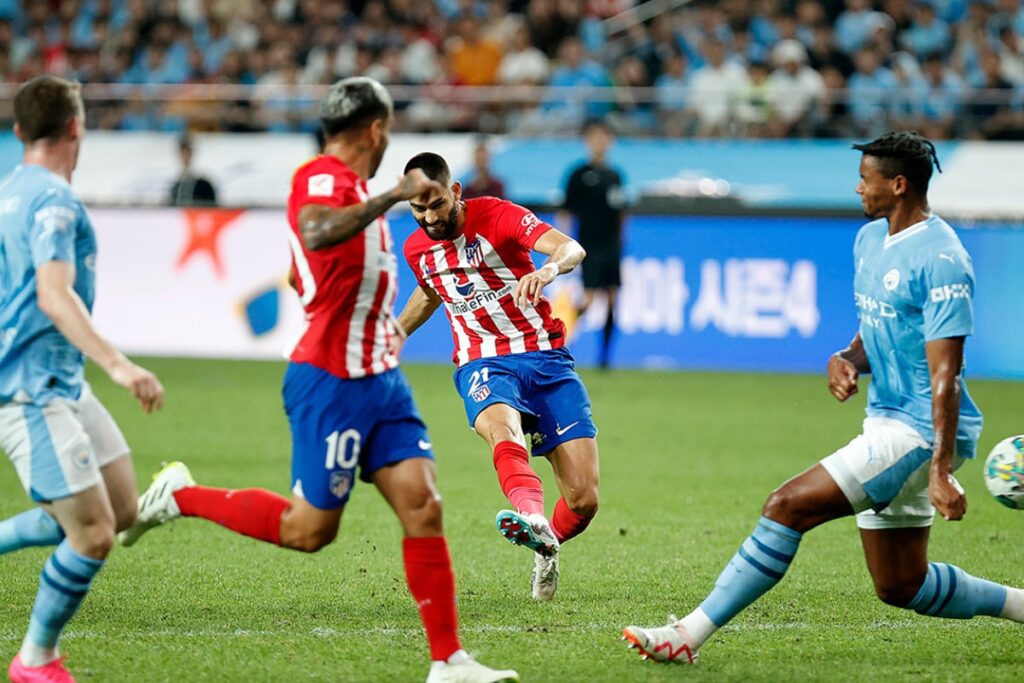 Atletico Madrid Beat Manchester City 2-1 in Pre-season Friendly