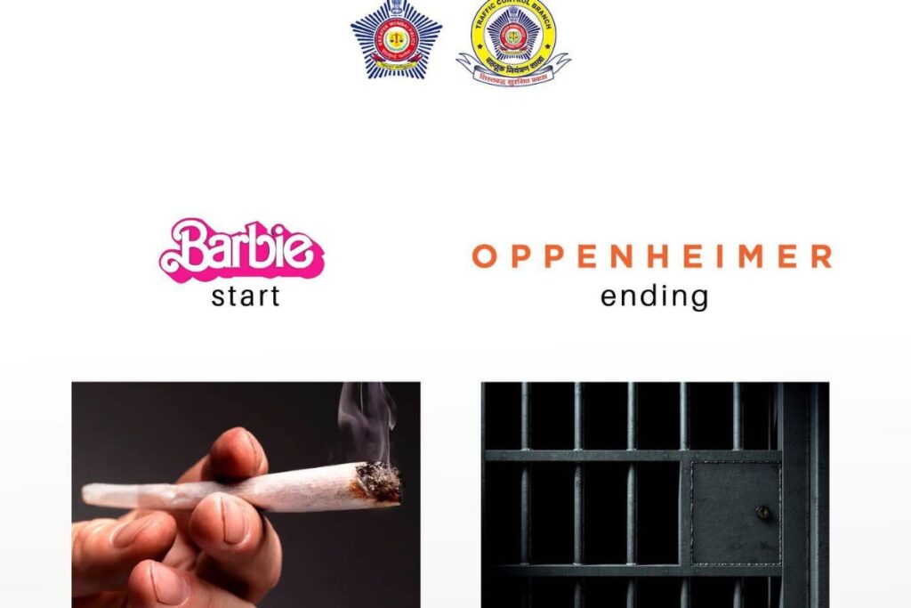 Barbie And Oppenheimer Make An Appearance In Mumbai Police's Viral Safety Post