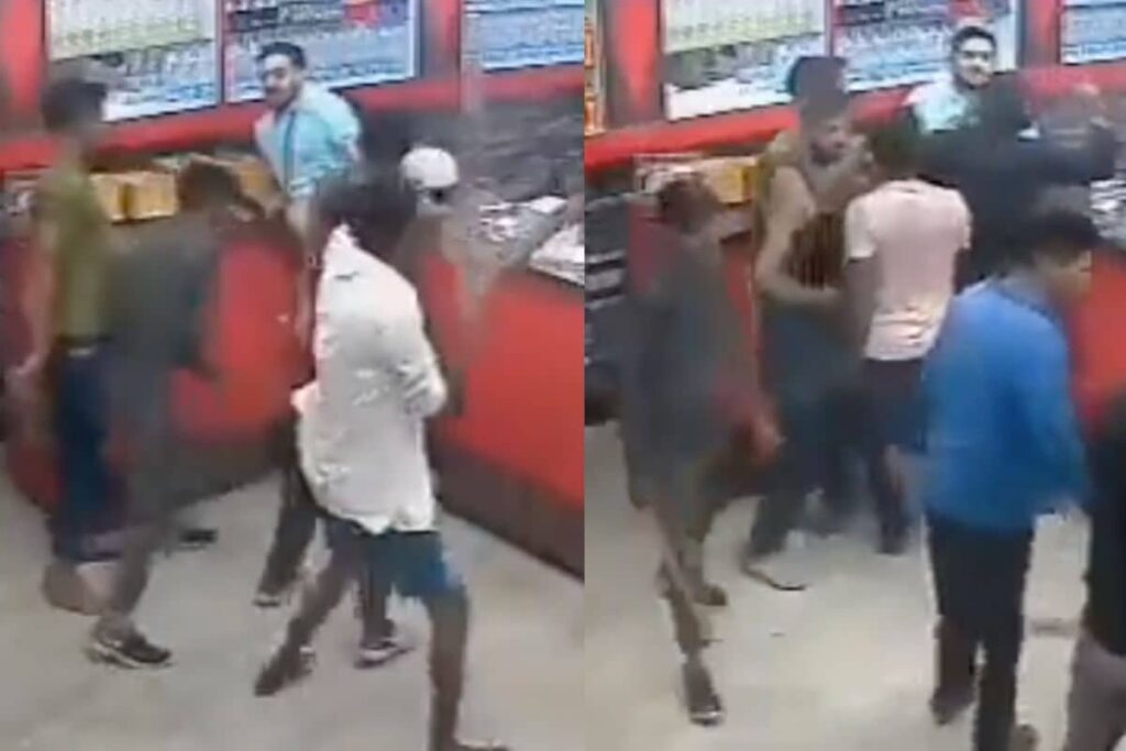 Delhi Man Visiting Agra Beaten With Sticks By Locals, Shocking Video Captured on CCTV