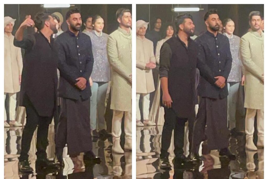 India Couture Week 2023: Ranbir Kapoor Looks Dashing as he Walks for Designer Kunal Rawal