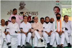 Punjab Congress Holds 'Maun Satyagraha' Against BJP-led Centre