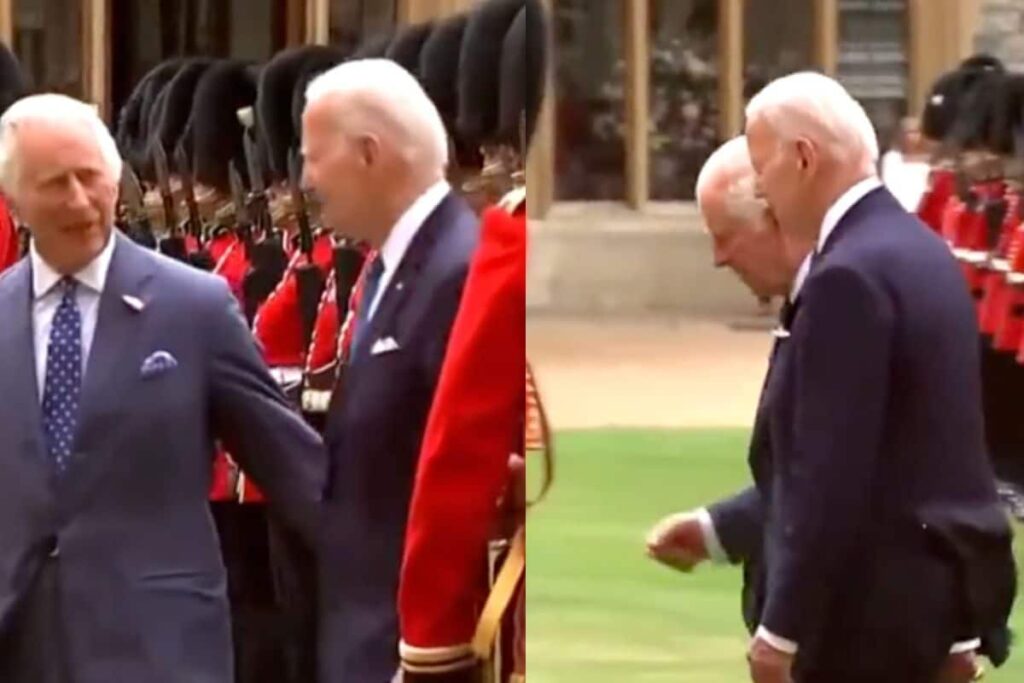 ‘30 Years Behind Time’: Joe Biden’s ‘Confused’ Walk And Talk With King Charles Has People Amused