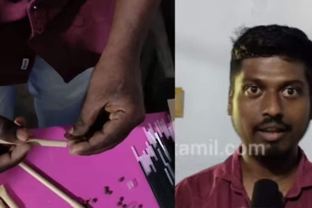 Meet The Tamil Nadu Man Who Sells Biodegradable Paper Pens