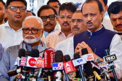 Maharashtra: Ajit Pawar Camp Ministers Bhujbal and Dhananjay Munde Receive Death Threat, Caller Arrested