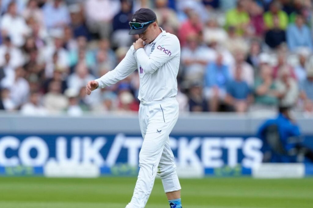Ashes 2023: England Vice-captain Ollie Pope Sidelined for Rest of Series