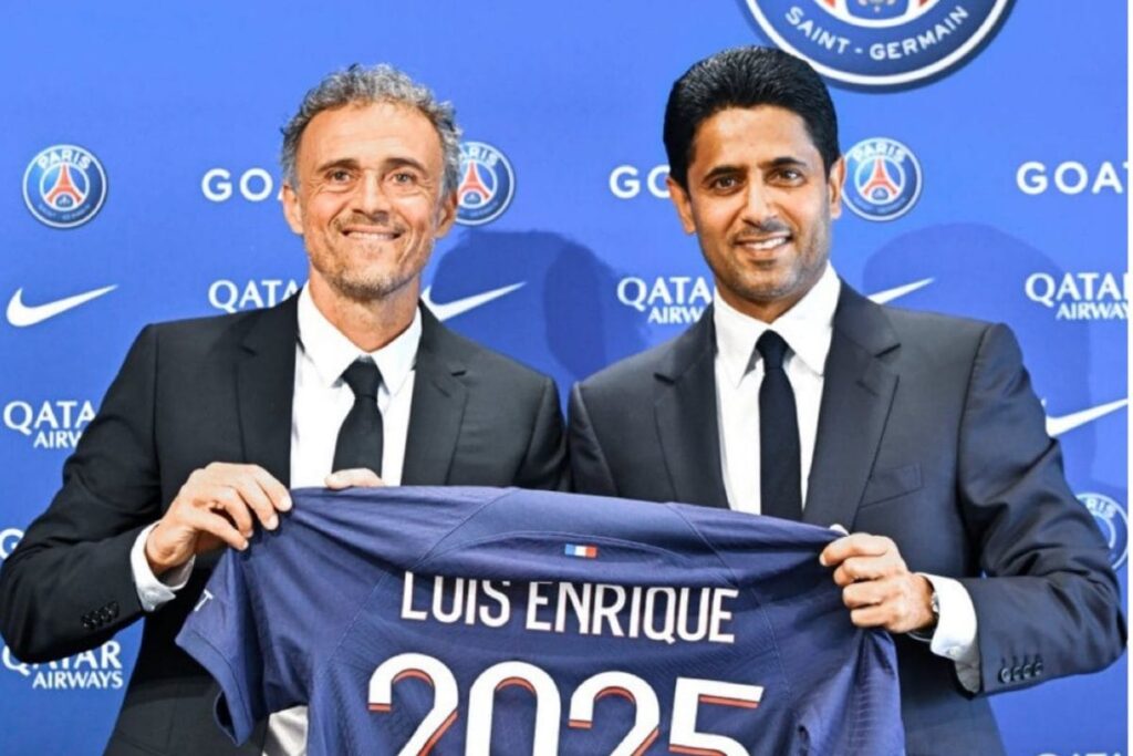 Paris Saint-Germain Appoint Luis Enrique as New Manager After Sacking Christophe Galtier