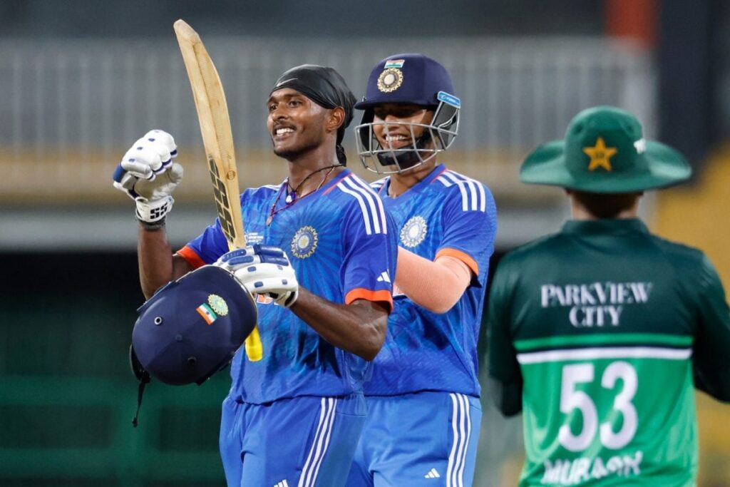 ACC Emerging Cup: Ton-up Sudharsan, Five Star Hangargekar Shine as India A Hammer Pakistan A