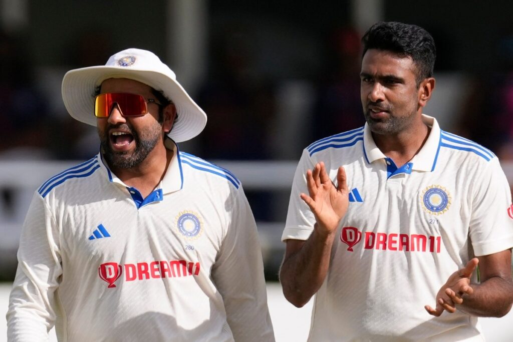 ICC Test Rankings: Rohit Sharma Placed at 10th in Batting Charts; R Ashwin Holds Top Spot in Bowlers Tally