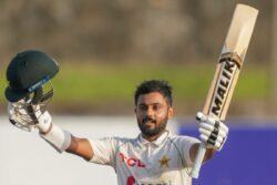 SL vs PAK 1st Test: Saud Shakeel's Historic Double Ton Puts Pakistan on Driver's Seat
