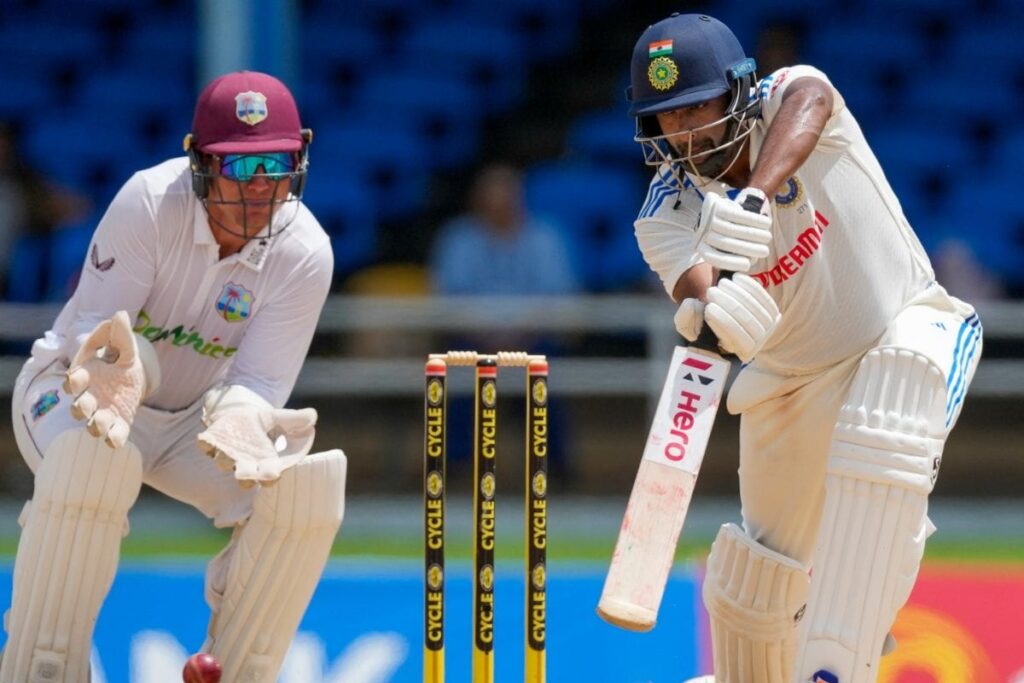 IND vs WI, 2nd Test Day 2: Ravichandran Ashwin Hits Fifty as India Post 438 in First Innings at Tea