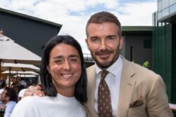 Wimbledon 2023: 'Glad my Husband let me Give Him a Hug', Jokes Ons Jabeur After David Beckham Meeting