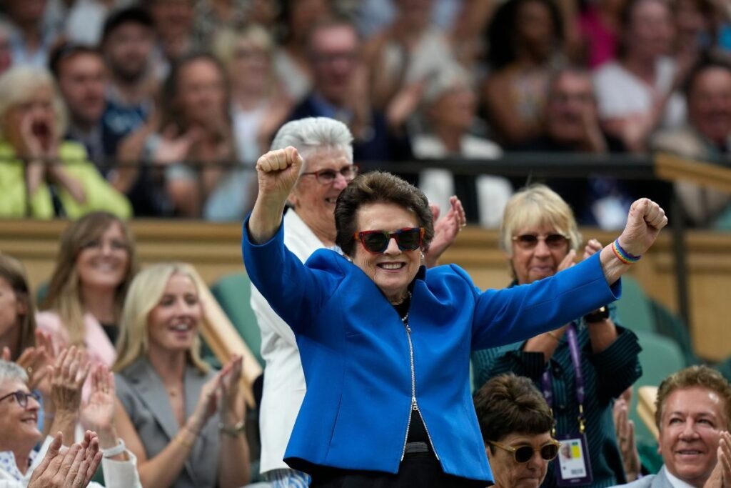 From Billie Jean King to Gary Lineker: Sporting Fraternity in Attendance on Day 6 of Wimbledon 2023