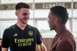 'Looking Forward to Enjoying Few Trophies Together': Declan Rice, Jurrien Timber Join Up With Arsenal Squad