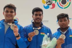 ISSF World Junior Championship: Indian Men’s Trap Team Claims Silver in Korea