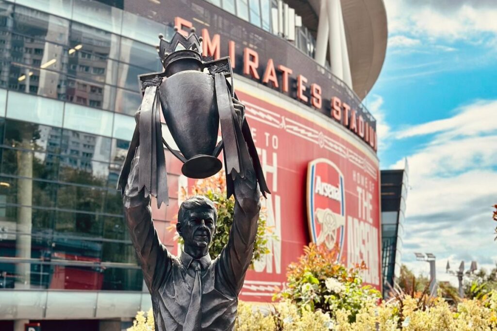 Arsenal Unveil Statue of Legendary Manager Arsene Wenger Outside Stadium