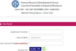 Joint CSIR UGC NET Result for June 2023 Session Declared at csirnet.nta.nic.in