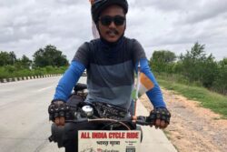 6 Months, 12 States: Bengal Man Cycles Through India to Spread Awareness on Racial Discrimination