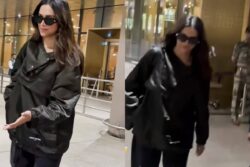 Deepika Padukone Slays In All Black Ensemble As She Gets Papped At Airport, Fans React; Watch