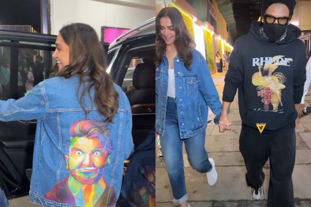 Deepika Turns Ranveer's Biggest Cheerleader, Wears Special Jacket To Watch 'Rocky Aur Rani...'