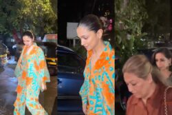 Deepika Padukone Keeps It Fresh In A Co-ord Set As She Step Out For Dinner With Mommy Ujjala Padukone