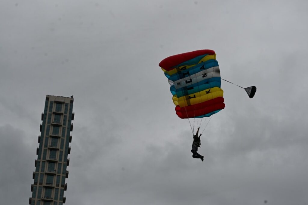 Armed Forces Veterans Hump from 65-floor Tower to Mark 2023 Durand Cup's Grand Homecoming