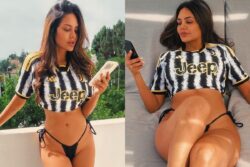 Sexy! Esha Gupta Shows Support To Juventus In FIFA Women's World Cup By Rocking A Hot Jersey; Photos