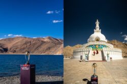 Jay Shah Shares Snaps as ICC Cricket World Cup 2023 Trophy Reaches Picturesque Pangong Lake in Leh