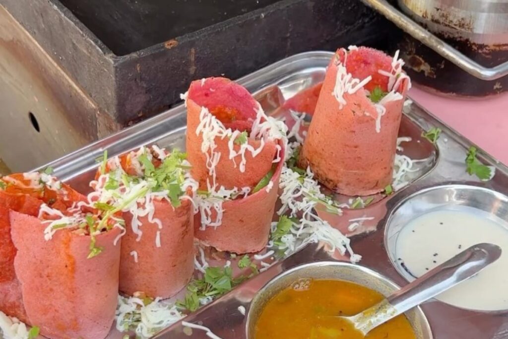 Foodies Are Craving This 'Pink City Ka Pink Dosa' – Will You Give It a Try?