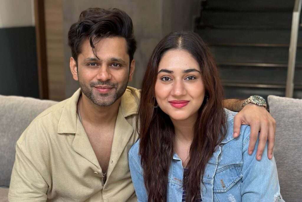 It's Pool Time Fun For Parents-To-Be Disha Parmar And Rahul Vaidya On 2nd Wedding Anniversary