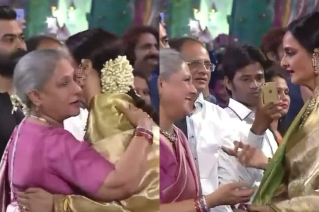 Jaya Bachchan, Rekha Come Face To Face At Award Function In Viral Video, Here's What Happened Next